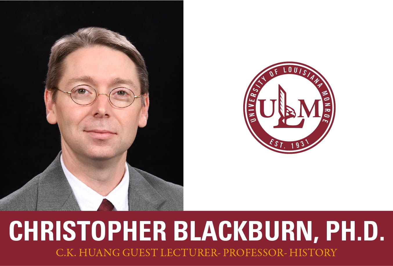 ULM history professor gives guest lecture at the University at Buffalo
