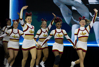 ULM Cheerleading places second in division at Nationals