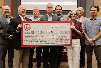 La. Contractors donate $229K to ULM School of Construction Management