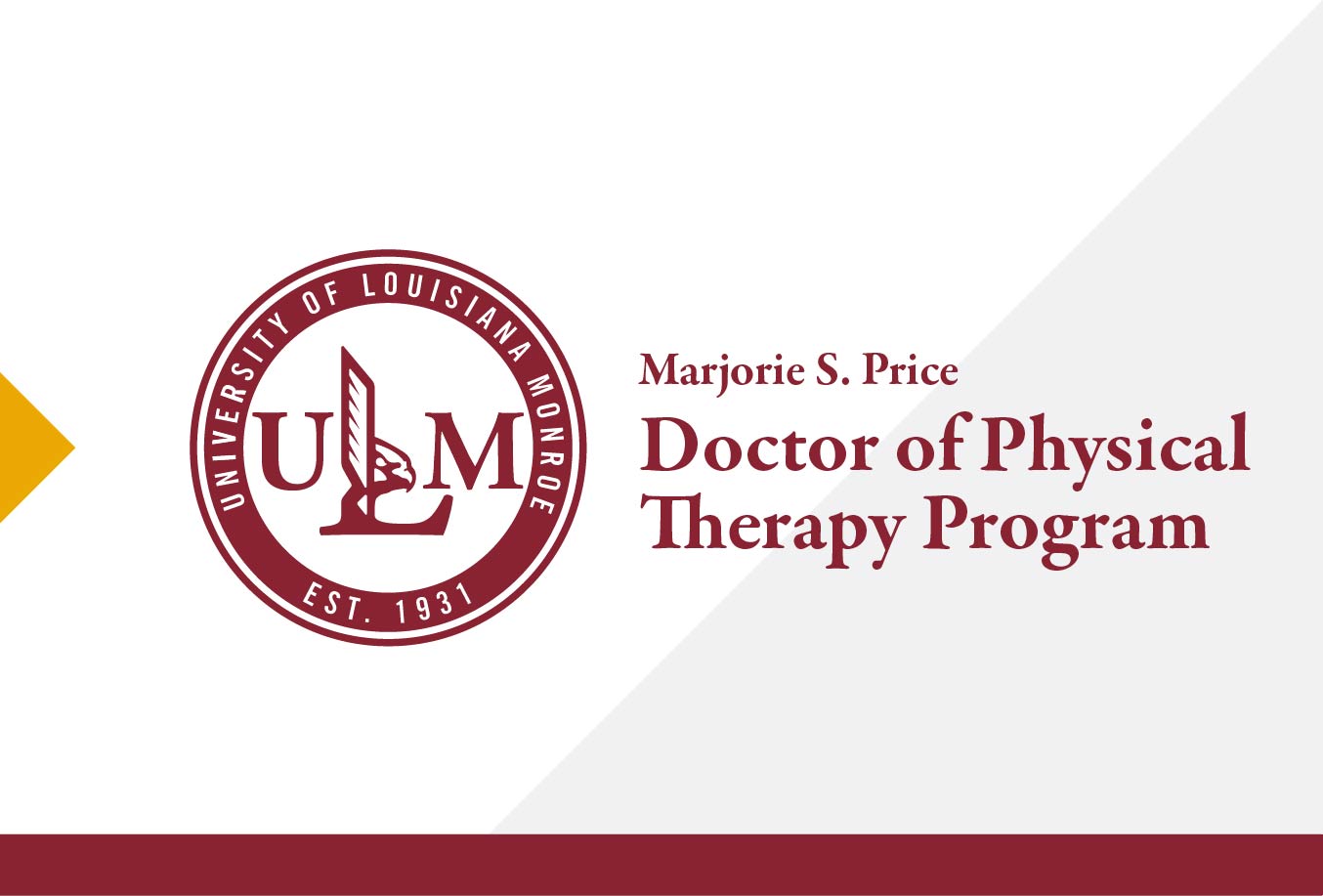 ULM Doctor of Physical Therapy Program receives full accreditation from CAPTE