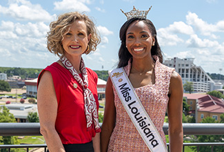 ULM student Gabrelle McLeod crowned Miss Louisiana 2025