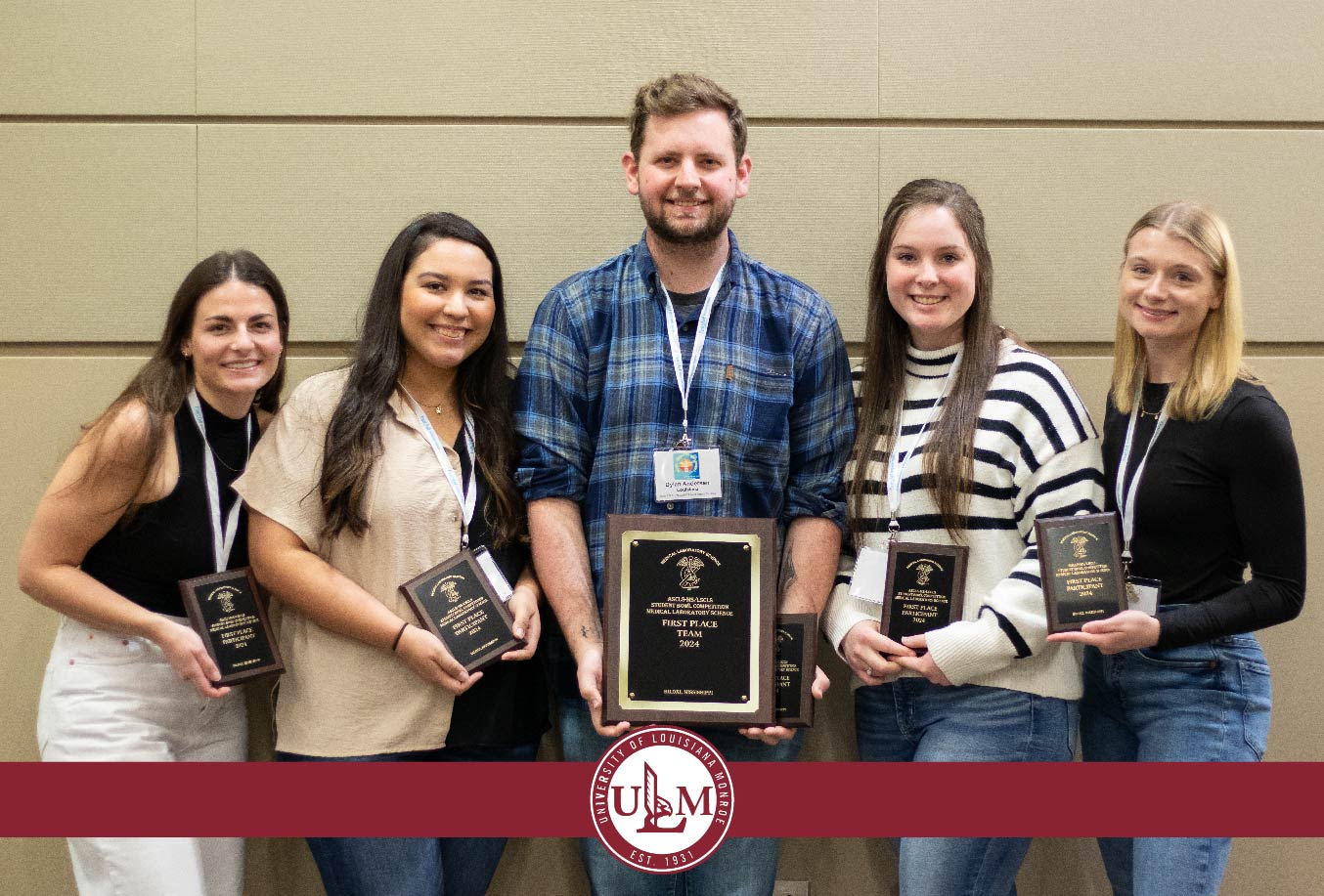 ULM Medical Laboratory Science students attend annual meeting, win bowl competition