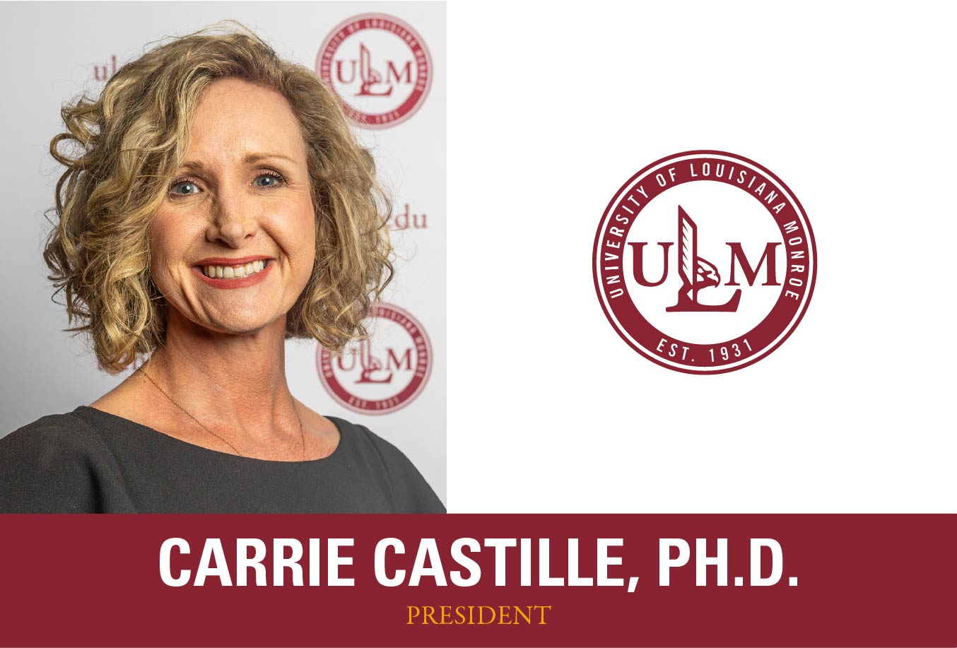 Carrie Castille named tenth president of The University of Louisiana Monroe
