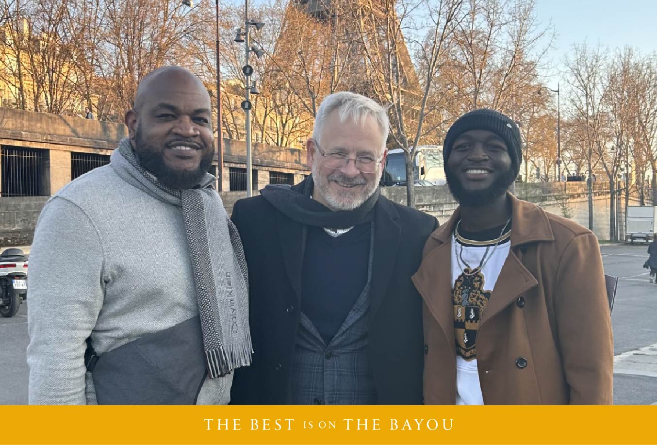 ULM Reginald F. Lewis scholar and facilitator study abroad in Paris