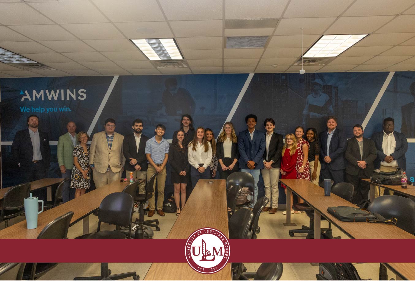 ULM Risk Management and Insurance students participate in competition