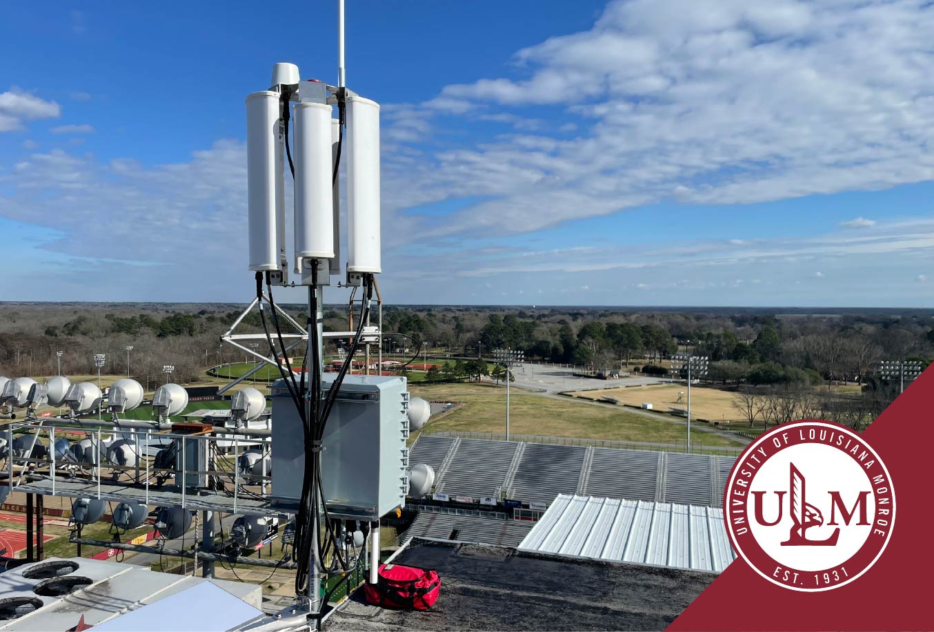 ULM enhances campus safety with installation of SkySafe drone detection system