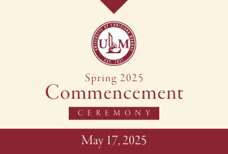 ULM to host Spring 2025 Commencement May 17 at Fant-Ewing Coliseum