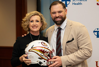 ULM introduces SJ Tuohy as new Director of Athletics at press conference