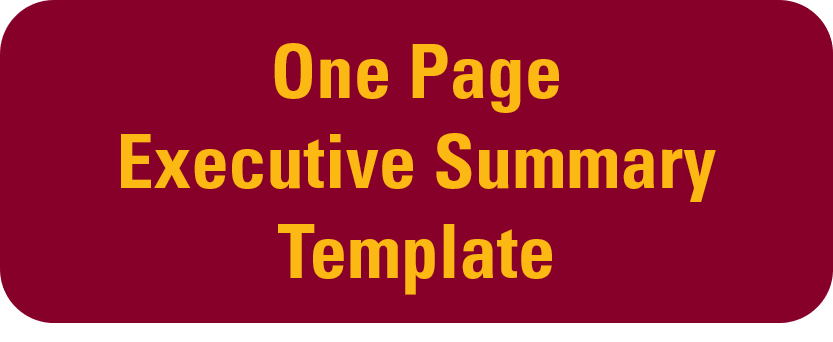 Link to One Page Executive Summary Template