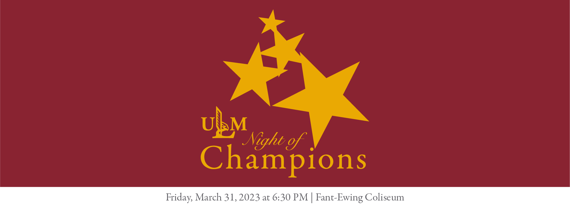 Night of Champions banner ad