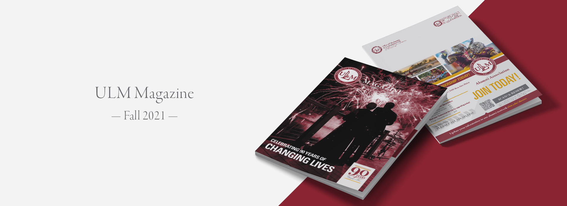 ULM Magazine Fall 2021 banner ad