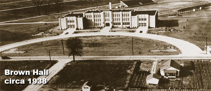 Brown Hall circa 1938