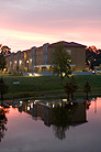 suites on bayou at night