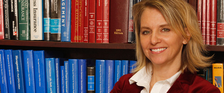 Dr. Christine Berry, Associate Professor & Program Coordinator Risk Management & Insurance photo of professor or instructor