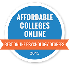 ranked by affordable colleges online graphic