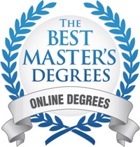 the best master's degrees online degrees badge