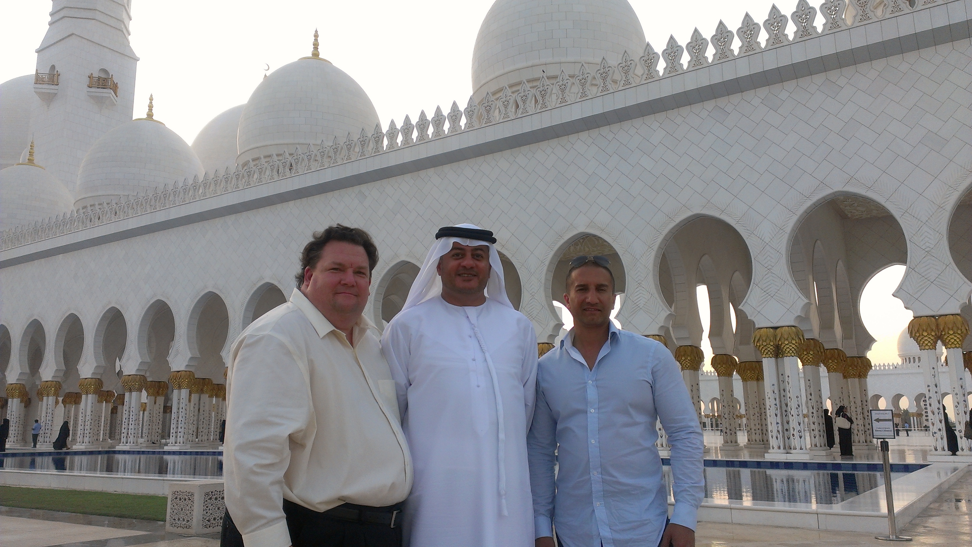 Dr. Sutherlin in the Middle East