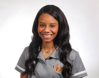 fun photo of prep staff member