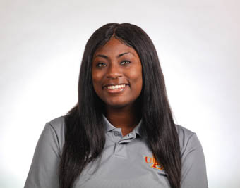 fun photo of prep staff member