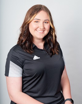 fun photo of prep staff member