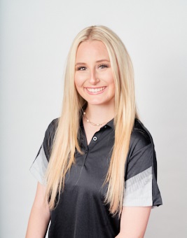 fun photo of prep staff member