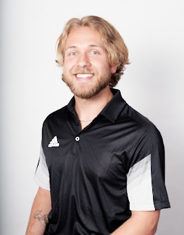 fun photo of prep staff member