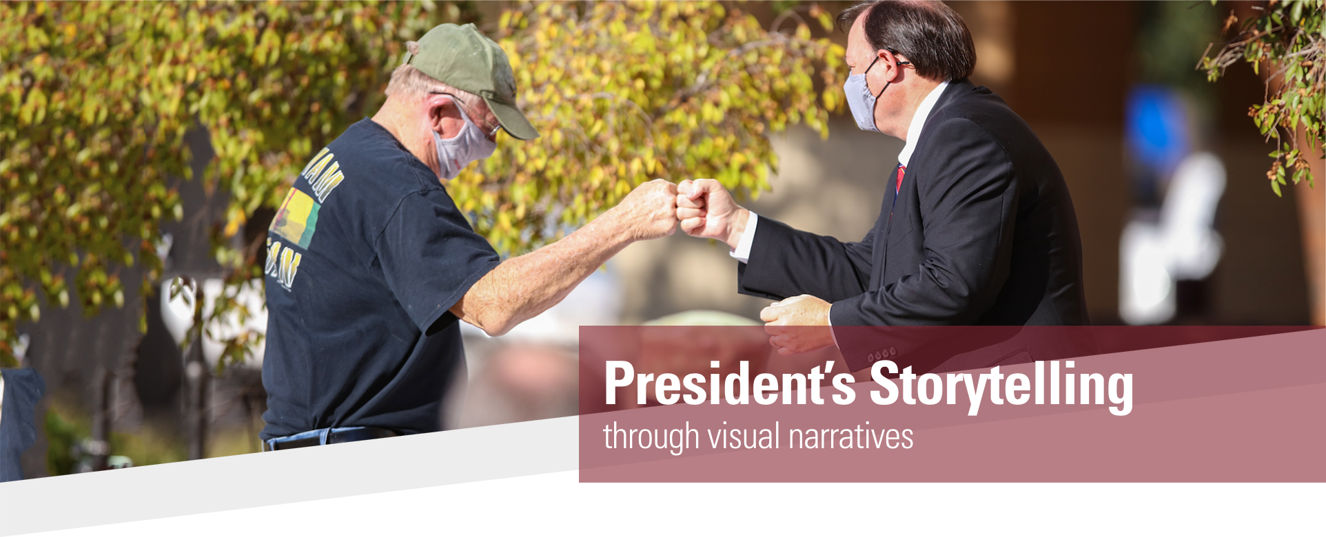 President's Storytelling through visual narratives