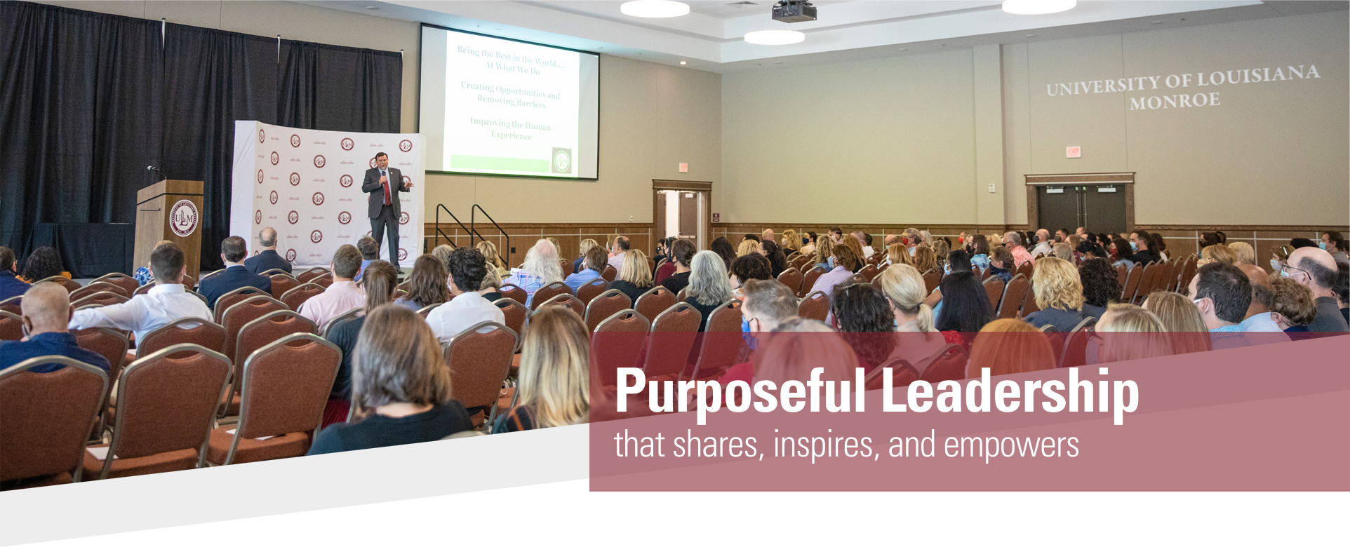 Purposeful Leadership that shares, inspires, and empowers