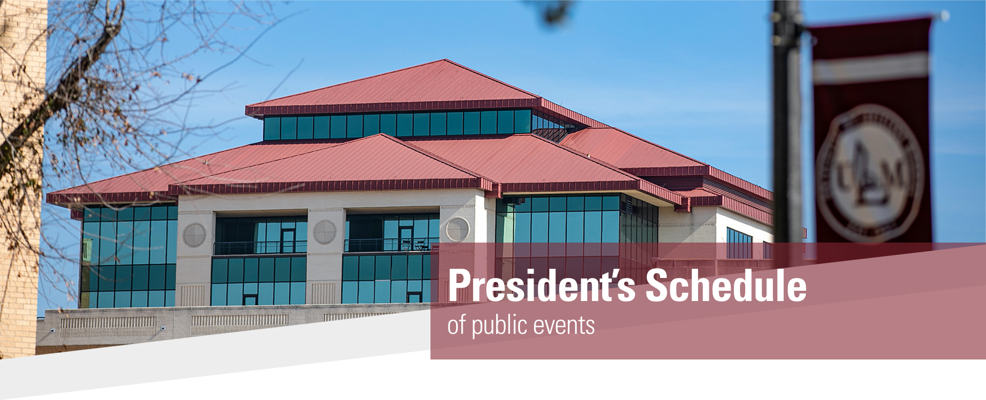 President's Schedule of public events