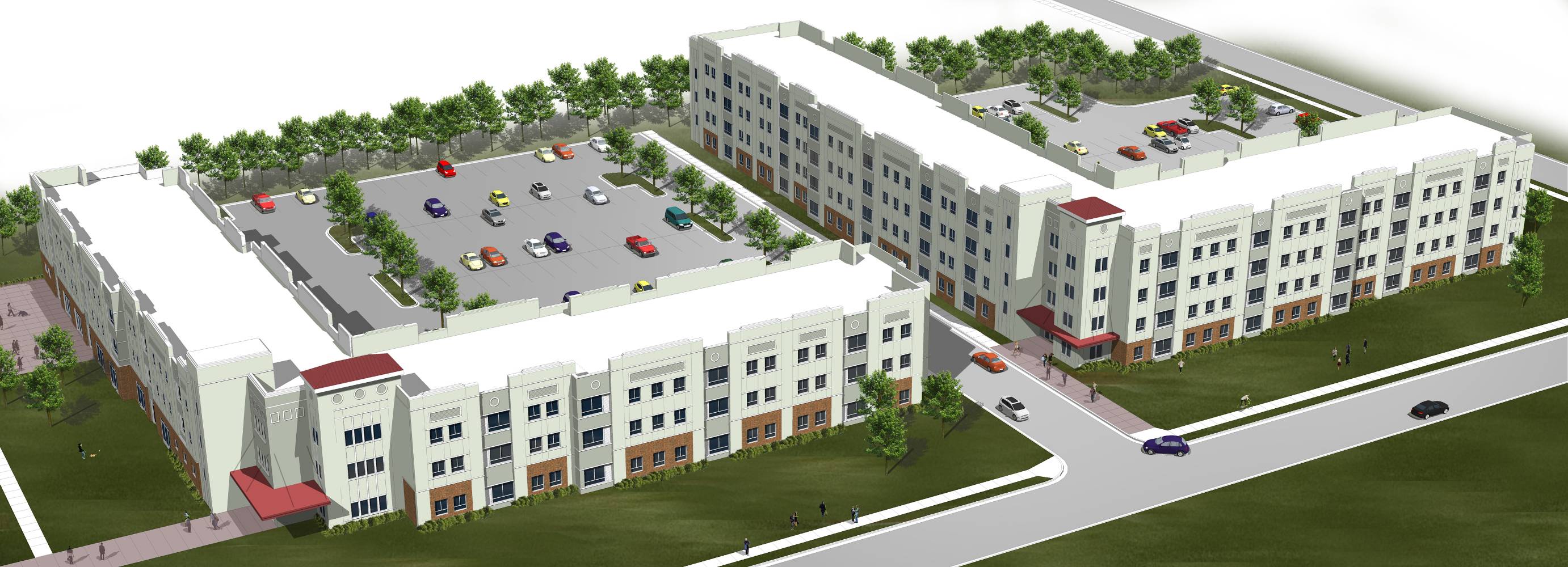 Warhawk Village Apartments Warhawk Village Apartments Rendering
