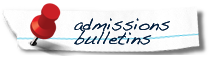 admissions bulletins bulletins graphic headline
