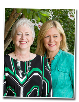 Roslynn and Kristin smiling photo of Roslynn and Kristin smiling