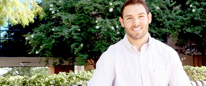 Master of Science student in the program photo of Stephen smiling