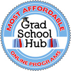 grad school hub badge for most affordable
