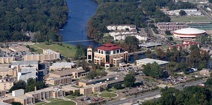 Aerial view of ULM