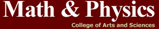 Math and Physics Banner