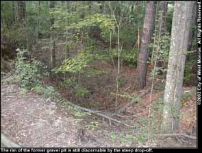 Photo: Gravel pit edge