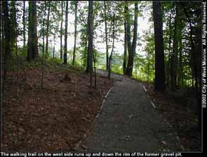 Photo: Trail climb