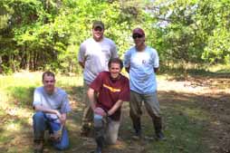 Photo: Dr. Stringer & teaching assistants