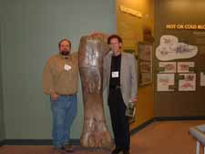Photo: Dr. Stringer & student at SVP